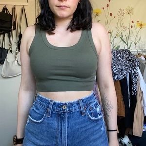 High waisted Abercrombie shorts